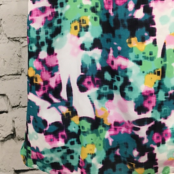 Bethany Mota abstract watercolor dress - Picture 6 of 7